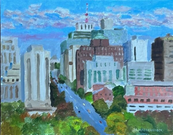 Richmond from Church Hill by Mike Haubenstock